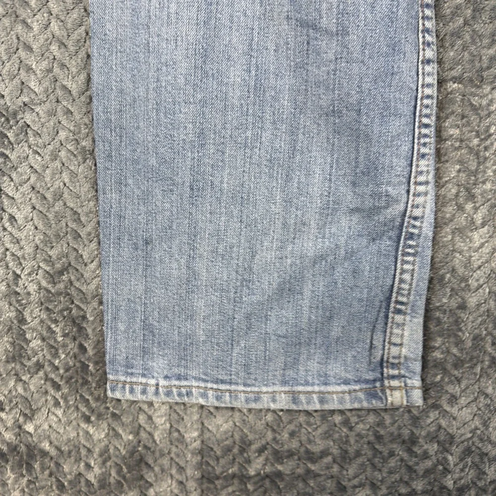 Vintage Levi's 752 Jeans Mens 34x30 Blue Denim‎ Cotton Distressed Straight Leg